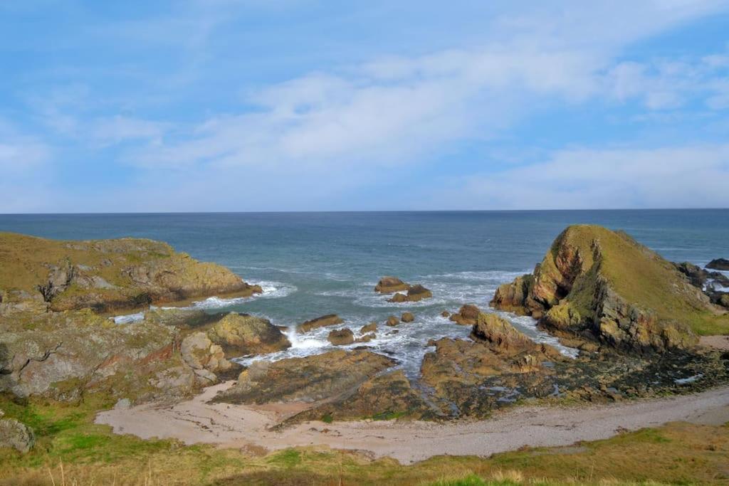 Portknockie Cliff Top Cottage With Sea Views מראה חיצוני תמונה