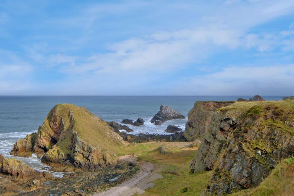 Portknockie Cliff Top Cottage With Sea Views מראה חיצוני תמונה