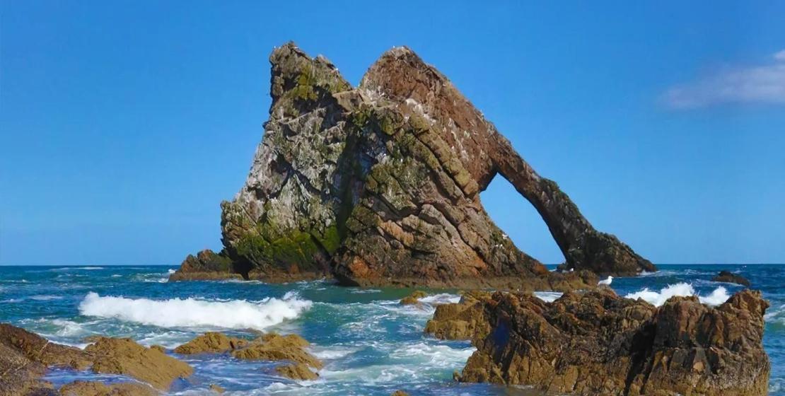 Portknockie Cliff Top Cottage With Sea Views מראה חיצוני תמונה